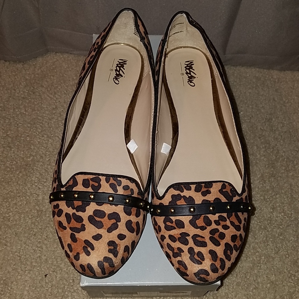 Leopard Print Loafers